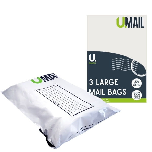 Mail Bags Large 32 cm x 44cm Pack Of 3 Mail Bags Large 32 cm x 44cm Pack Of 3